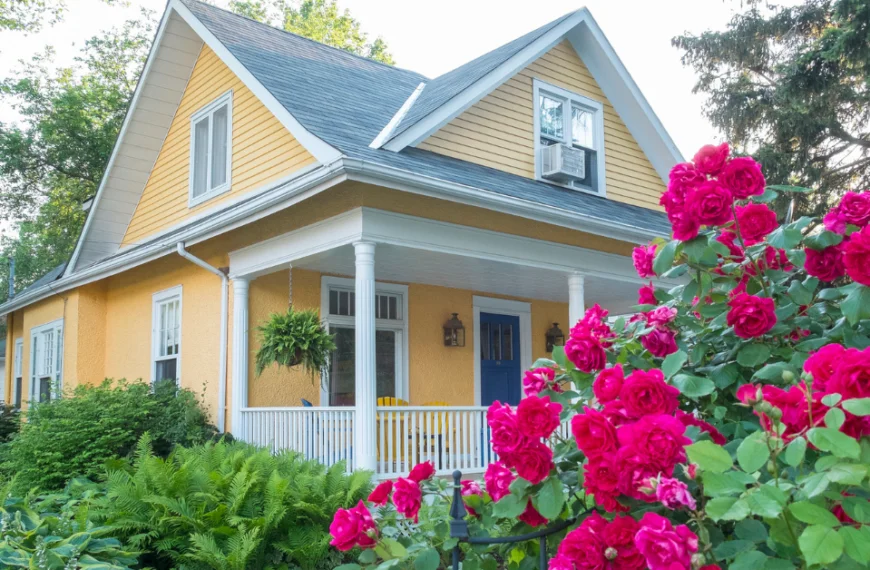 Yellow House Exterior