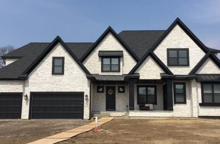 Black Trim Exterior House