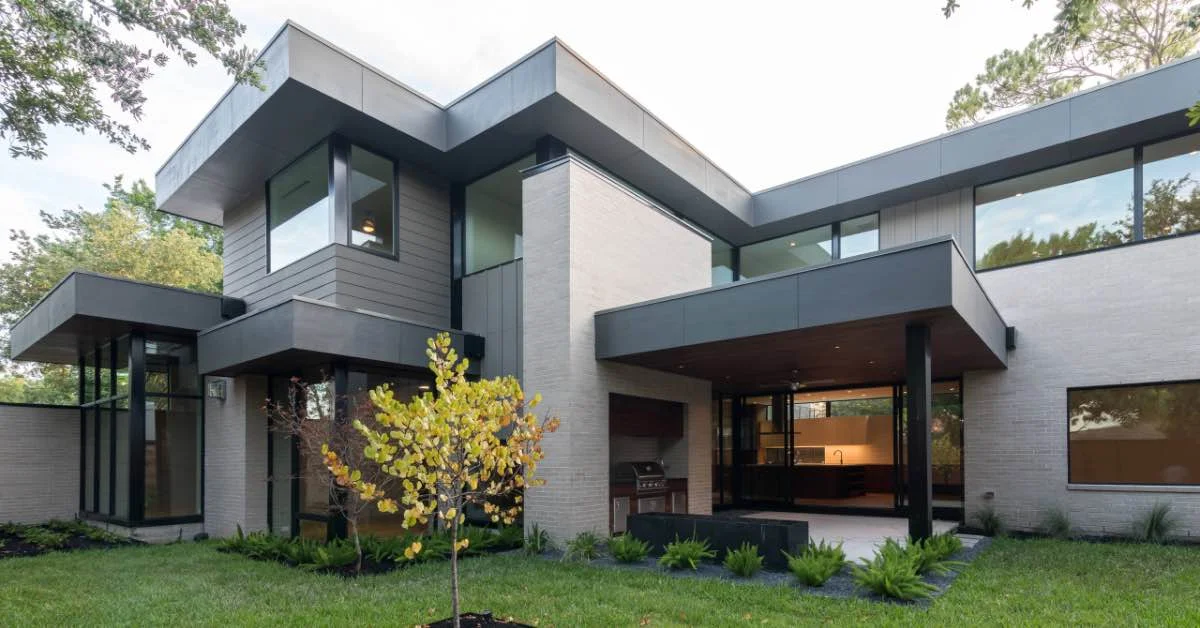 20+ Grey House Exterior Styles - Aesthetic Inspo 1 Grey House Exterior