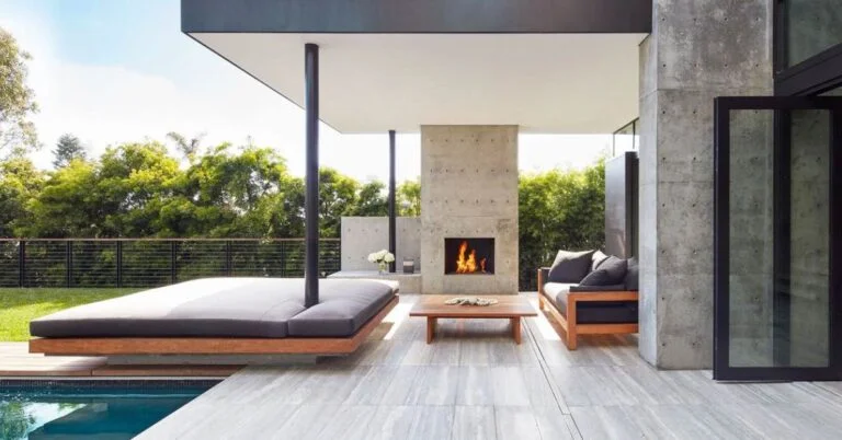 Aesthetic Outdoor Living Areas with Fireplace: 20+ Cozy Ideas 268 Outdoor Living Areas with Fireplace